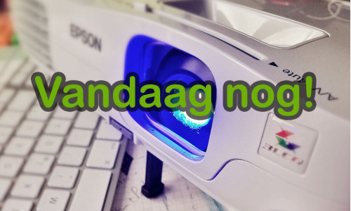 Vandaag nog afhalen