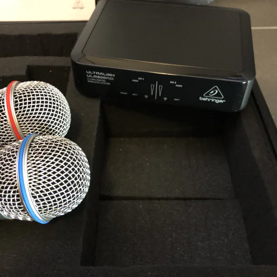 Behringer ULM302MIC - Draadloze microset Behringer ULM302MIC - Draadloze microset