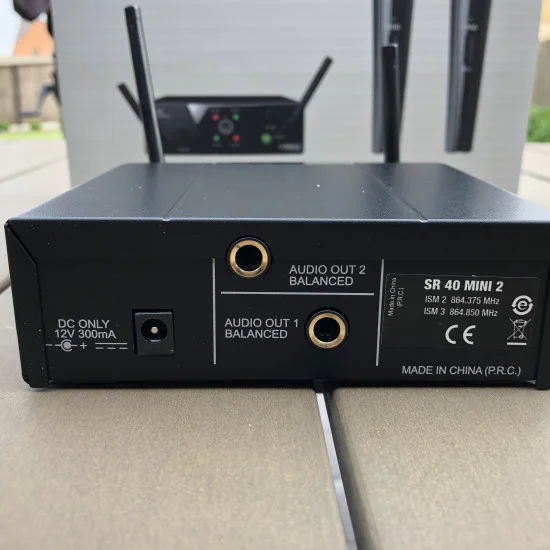 AKG WMS40 - Draadloze microset