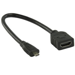 Micro HDMI naar HDMI verloopkabel Micro HDMI naar HDMI verloopkabel