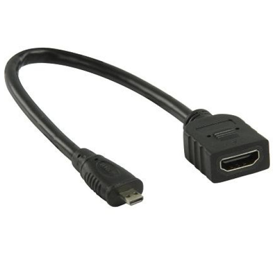 Micro HDMI naar HDMI verloopkabel