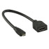 Micro HDMI naar HDMI verloopkabel