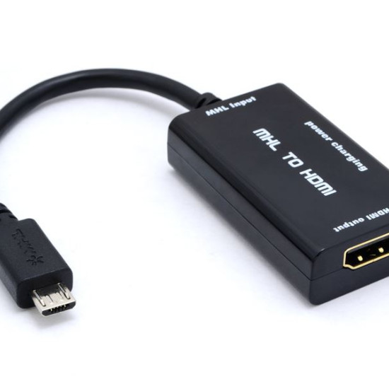 Smartphone (micro usb) naar HDMI convertor