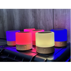 Mini sfeerlampenset RGB - Code JLM01 - 6 stuks