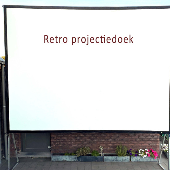 Retro projectiescherm JS19