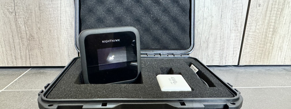 Na 4G nu ook een 5G router + extra antenne